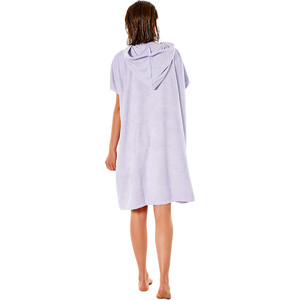 2021 Rip Curl Womens Script Hooded Towel / Changing Robe GTWFM1 - Lilac